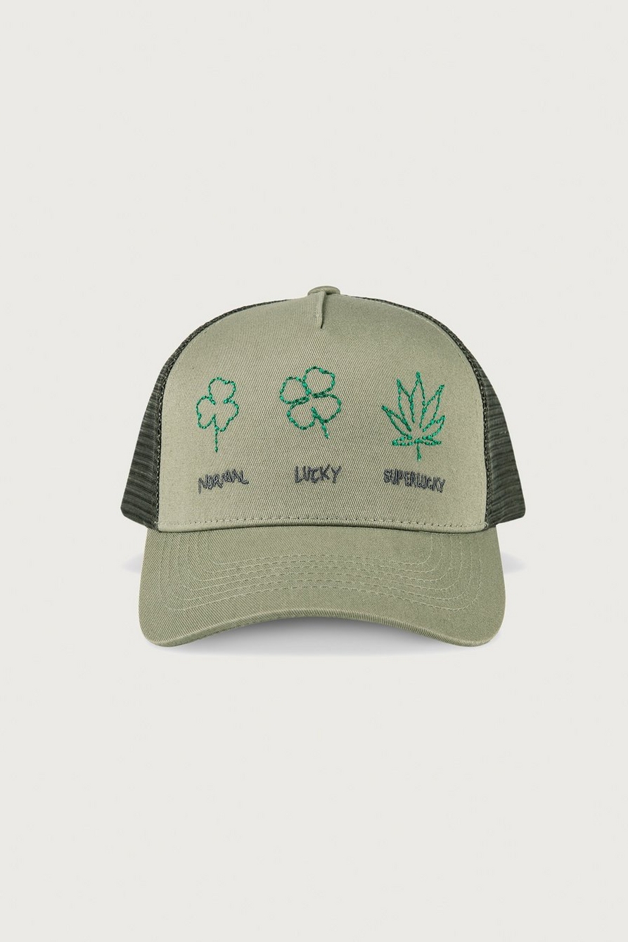 super lucky trucker hat